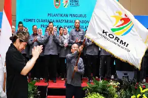 El Secretario Provincial de Kalimantan del Sur, HM Syarifuddin, asume oficialmente la dirección de KORMI con el foco en revitalizar la cultura del deporte comunitario