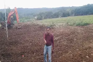 La dedicación del exatleta nacional Parluatan Siregar para construir un centro deportivo integrado en Padangsidimpuan