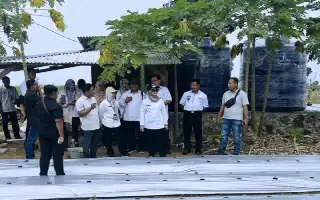 Impulsando la modernización del sector agrícola, el Gobierno de Lampung Oriental prueba un sistema de Smart Farming