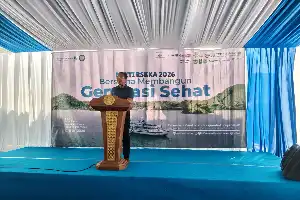 Para ampliar el acceso a los servicios, BPJS Kesehatan despliega un hospital flotante en las islas Sumenep