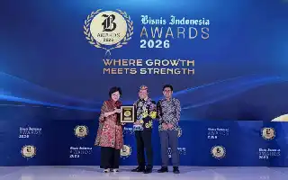 Bank Kalteng Wins Top Category at the 2026 Bisnis Indonesia Awards