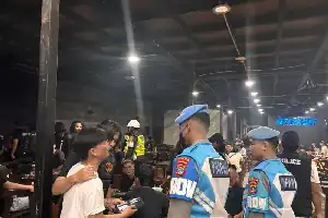 Maintaining Security in Bulungan, Joint TNI-Polri Patrols Target Nightlife Venues