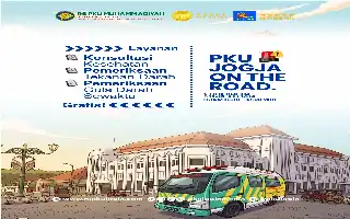 El Hospital PKU Muhammadiyah Yogyakarta ofrece una clínica móvil gratuita en el Punto Kilómetro Cero
