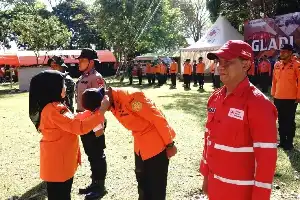 Para mejorar la preparación, el gobierno de la regencia de Malang organiza un simulacro de respuesta ante la erupción del monte Kelud