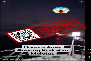 Klarifikasi Pemerintah: Kabar Erupsi Dahsyat Gunung Anak Krakatau Adalah Hoaks