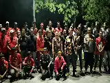 Prevención de la delincuencia callejera: organizaciones sociales y la policía de Tarakan patrullan juntas en Gunung Selatan