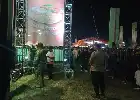 La Policía del Sector de Cimarga realiza una seguridad estricta en un evento de entretenimiento popular en el campo Cilaki, Lebak