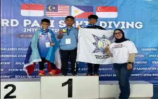 Dominio de los clavadistas de Kalimantan del Sur en el Evento Internacional Pari Sakti 2026