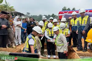 Construction of Kerinci Regency Regional General Hospital Officially Begins, Strengthening Access to Regional Healthcare Services