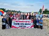 Persiapan Porprov Kaltim 2026, Mahakam Bisnis Bersaudara Juara Turnamen Voli Pantai Kutai Barat