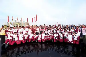Inauguración de la 10.ª POPDA de las Islas Riau: Lis Darmansyah motiva a los atletas de Tanjungpinang