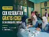 La escuela SMA Nahdlatul Wathan de Yakarta y el Puskesmas Penggilingan realizan detección temprana de la salud estudiantil mediante servicios gratuitos
