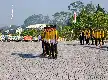 Tingkatkan Disiplin dan Kebugaran Personel, Polres Pangandaran Gelar Apel dan Olahraga Bersama