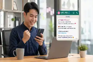 Mitigación de riesgos comerciales a través del servicio oficial de WhatsApp Business API