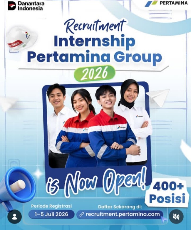 Pertamina Group Buka Program Magang bagi 400 Lulusan Baru, Simak Ketentuannya