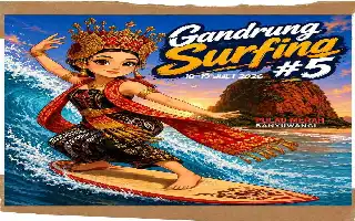 Gandrung Surfing Competition 2026: Combinando el turismo deportivo y el arte cultural en la playa de Pulau Merah