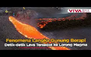 Rare Phenomenon: Drone Footage Captures Lava Flow Like a 'Fire Waterfall' on Mount Etna