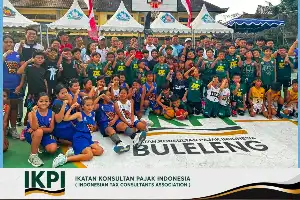 Celebrating 61st Anniversary, IKPI Buleleng Hosts Inaugural 3x3 Basketball Tournament