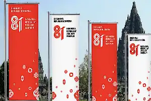 Government Sets Logo for 81st Indonesian Independence Day Designed by Padang Creator