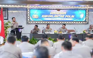 El Inspector General Wibowo, Jefe del Cuerpo de Tránsito, Instruye a las Filas a Anticipar los Desafíos de la Era Digital y Demográfica
