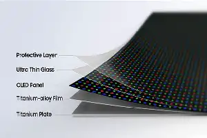 Samsung представляє технологію Flex Titanium — міцніший екран для складних смартфонів без помітних складок