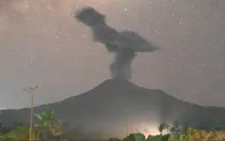Mount Lewotobi Laki-Laki Erupts: Alert Status Issued and Two Airports Closed