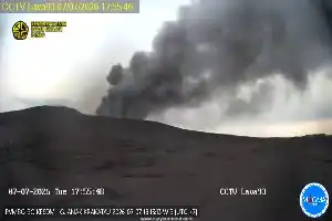 Volcanic Activity Increases, Mount Anak Krakatau Remains at Alert Status