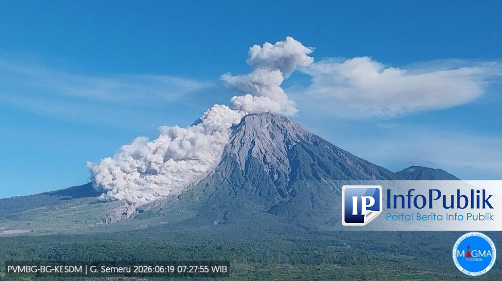Gunung Semeru Bertahan di Level Siaga: Warga Diminta Patuhi Zona Larangan
