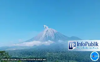 Mount Semeru Erupts Again, Lumajang Disaster Mitigation Agency Urges Residents to Obey Exclusion Zones