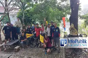 Expedición Menapak Bumi: Miembro de Mapala UI explora 13 montañas en Java-Bali-Lombok en bicicleta
