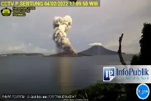 La Agencia Geológica confirma que el video viral de la violenta erupción del Anak Krakatoa es un bulo
