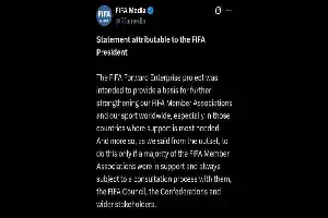 Ante las fuertes protestas de la UEFA, la FIFA cancela el plan de venta de acciones comerciales de la Copa del Mundo