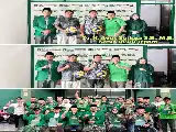 Ampliando la base de votantes jóvenes, la rama del PPP en Jepara distribuye equipos deportivos en Mantingan