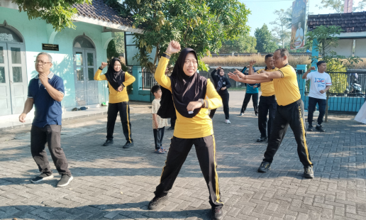 Pererat Sinergi, Forkopimkap Srandakan Gelar Olahraga Bersama