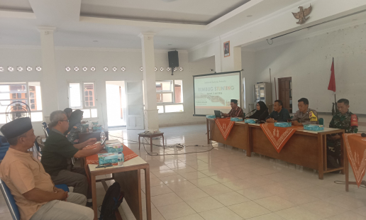 Sinergi Polsek Sewon dalam Rembuk Stunting di Timbulharjo untuk Percepatan Penurunan Angka Gizi Buruk