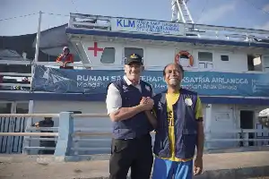 Perkuat Layanan Kesehatan Kepulauan, Konjen Australia Dukung Pelayaran Rumah Sakit Terapung RSKKA