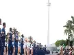 Olahraga Bersama di Monas, Menhan Sjafrie Tekankan Pentingnya Soliditas dan Jiwa Korsa Pegawai Kemhan