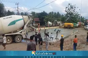 Encouraging Youth Achievement, South Bungku Sector Police Provide Sports Facilities for Residents