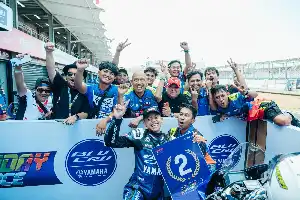 Yamaha Indonesia Rider Duo Clinches Podiums at R3 BLU CRU Asia-Pacific Mandalika