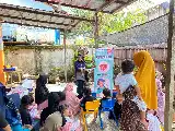 Para mejorar la calidad de la salud materno-infantil, Astra Motor Kaltim 1 apoya al Posyandu Mawar Merah Manggar