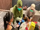 Supervisión integrada de locales nocturnos en Balikpapan: Satpol PP inspecciona licencias comerciales y salud de los trabajadores