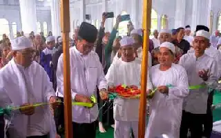 Strengthening Places of Worship, Vice Regent of Balangan Inaugurates Raudhatul Jannah Mosque