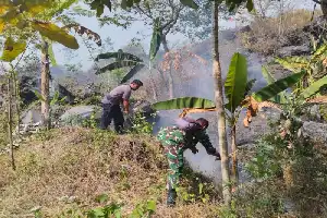 Karhutla di Taman Nasional Gunung Ciremai Lahap 30 Hektare Lahan, Sinergi Petugas Berhasil Atasi Kobaran Api