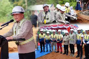 Construction of Kerinci Regional Hospital Officially Begins, Governor Al Haris Promises Support for Modern Facilities