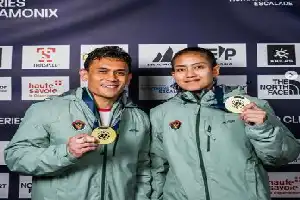 Dominación de Indonesia: Veddriq y Desak se coronan campeones mundiales de escalada 2026 en Francia