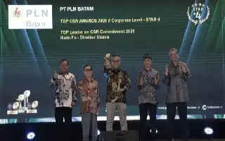PLN Batam Wins National Award for Integrating CSR and ESG Strategies