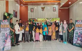 Strengthening Synergy, Koramil 10/Sepatan Holds Free Healthcare Services for the Community