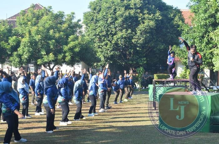 Perkuat Solidaritas, Kodim 0802/Ponorogo Gelar Olahraga Bersama dan Ramah Tamah