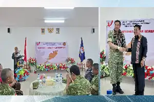 Strengthening Regional Resilience, Indonesian Ministry of Defense Holds Health Service Event on TTU Border