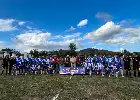 Para estrechar las relaciones entre RI y Timor Oriental, el Regente de TTU inaugura un partido amistoso de fútbol Sub-40